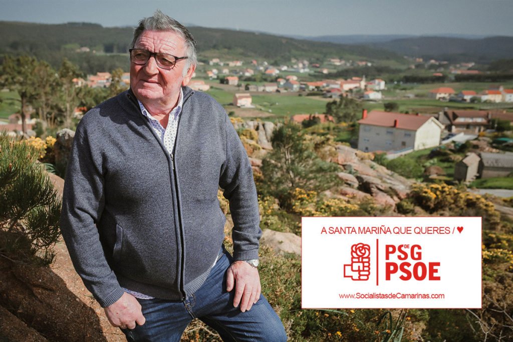 Entrevista a Manuel Castro, candidato por Santa Mariña do PSOE de Camariñas