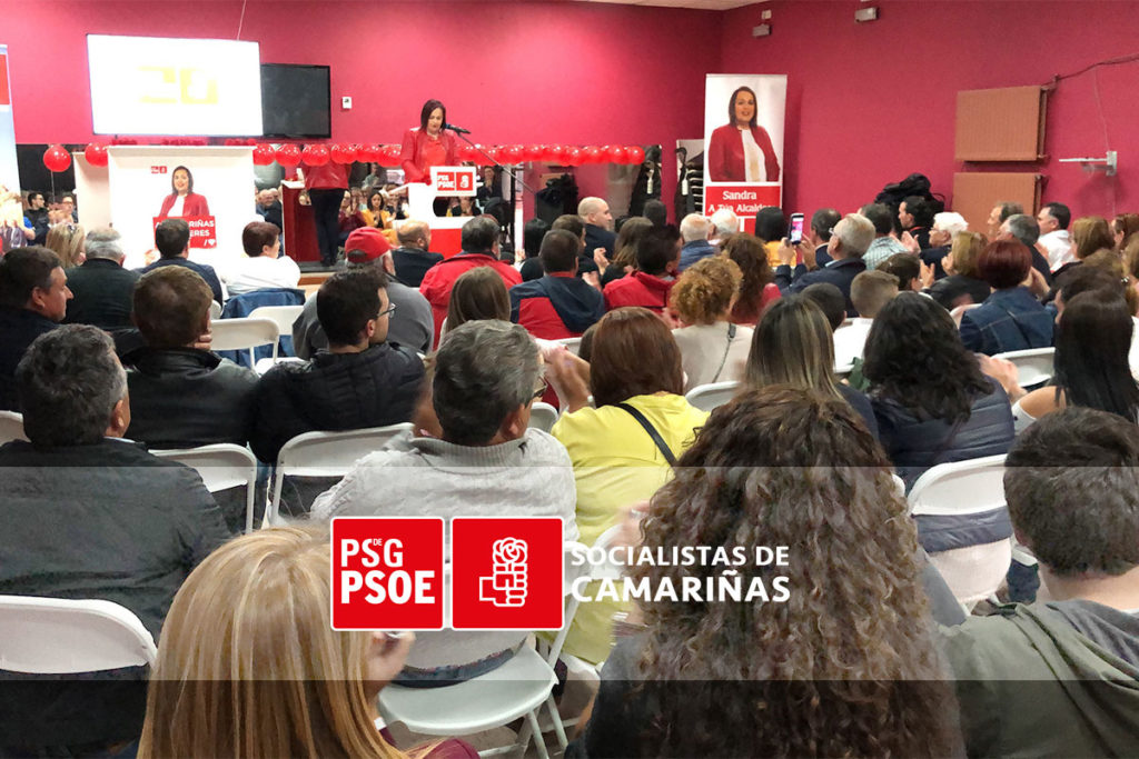 Gran mitin na Ponte do Porto do PSOE de Camariñas